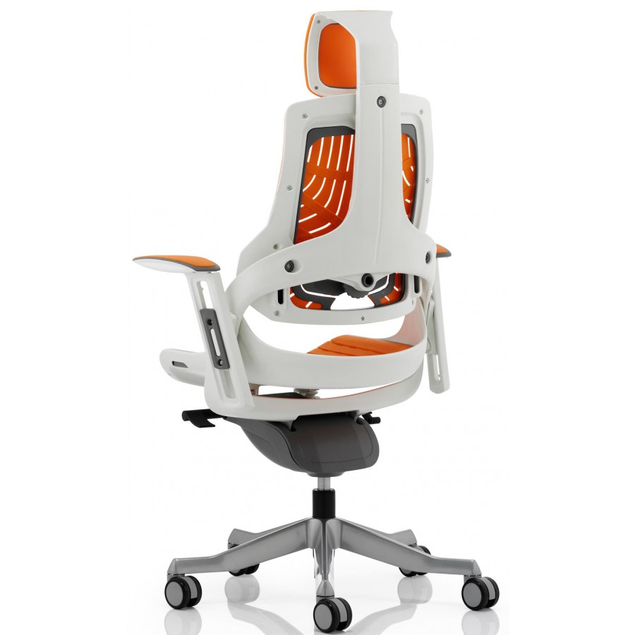 Zouch  Orange Elastic Ergonomic Office Chair